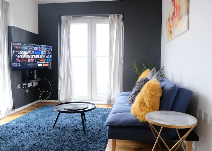 Xx Lord St One Bedroom With Parking & Wifi - Salford Uni, Victoria Station, Ao Arena * Manchester