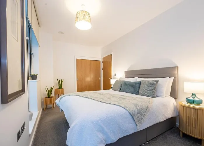 Apartman Northern Quarter Luxury 2 Bed With Balcony Manchester
