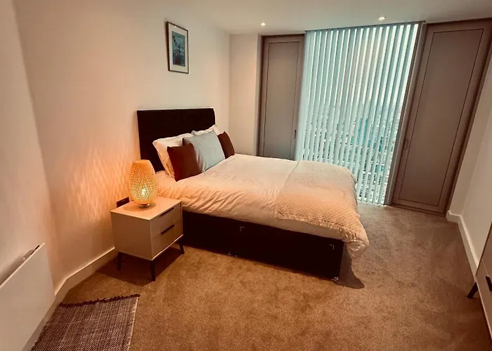 아파트 Ahg Luxury Tower Suite - Stunning City Views At Central Manchester 맨체스터
