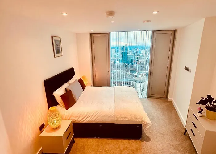 Ahg Luxury Tower Suite - Stunning City Views At Central Manchester * 맨체스터