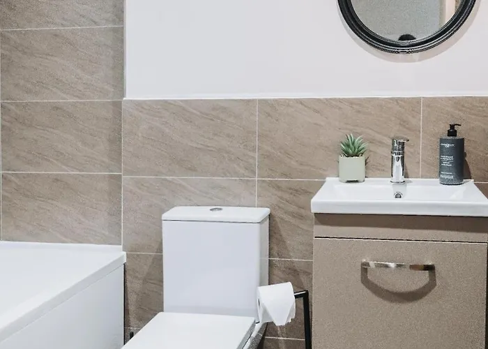 Διαμέρισμα 2 Bed 2 Bath Close To Ctre Sleeps 5 -free Parking