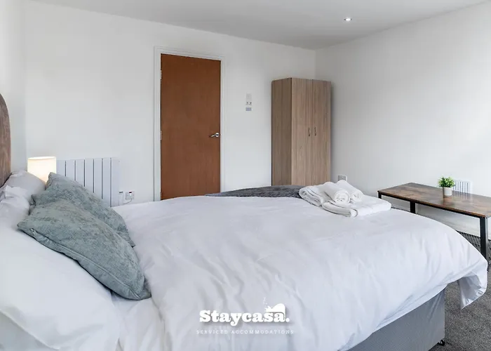 Casa Cove Gf Flat Free Parking - 5min To Hospital مانشستر