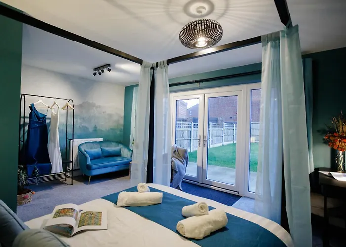 Luxury Celebrity Townhouse Etihad Stadium Coop Live Arena 2 Parking Sleep 10 Casa de Férias