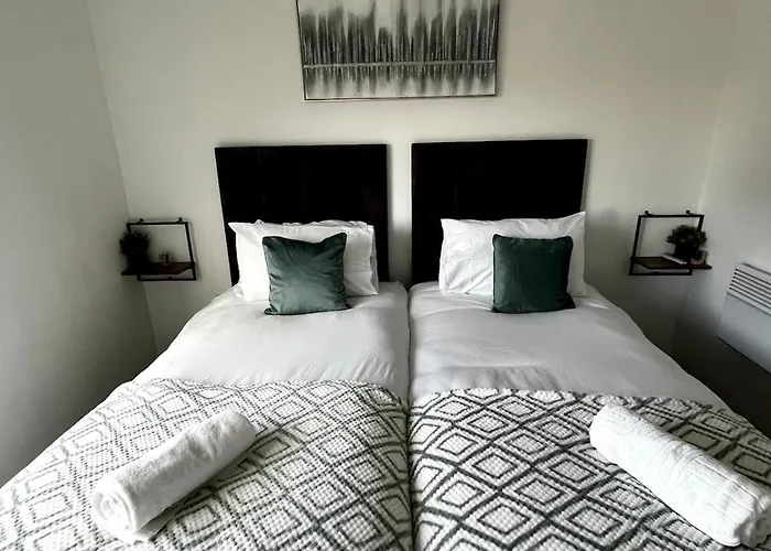 Chic 2-bed Flat - Coop Live & Ethiad * マンチェスター