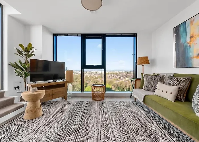 Rooftop Flat Stunning View By Superhost * Manchester