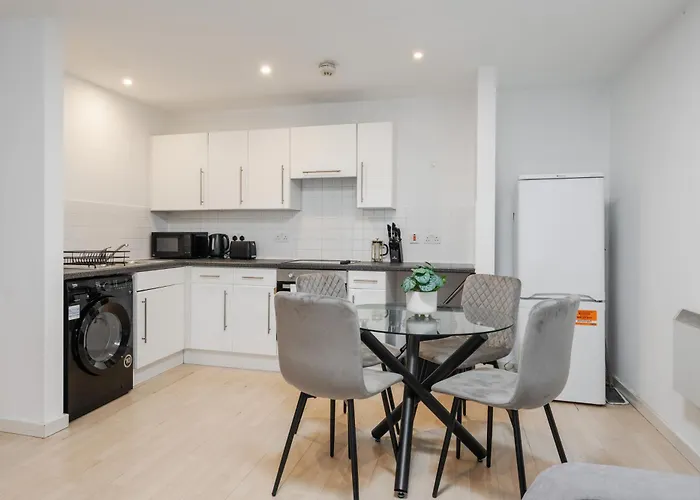 Lux Livin' - Luxury 2 Bed Centre Free Parking Mánchester