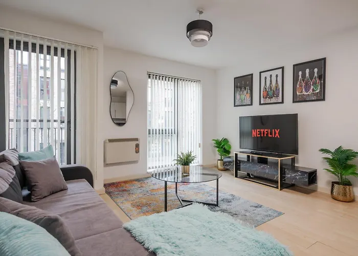 Apartamento Lux Livin' - Luxury 2 Bed Centre Free Parking