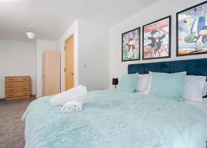 Lux Livin' - Luxury 2 Bed Centre Free Parking Apartamento *