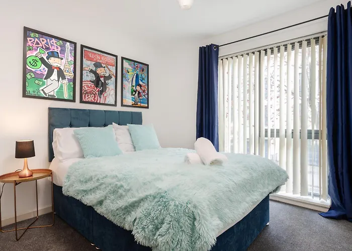 Lux Livin' - Luxury 2 Bed Centre Free Parking Apartamento *