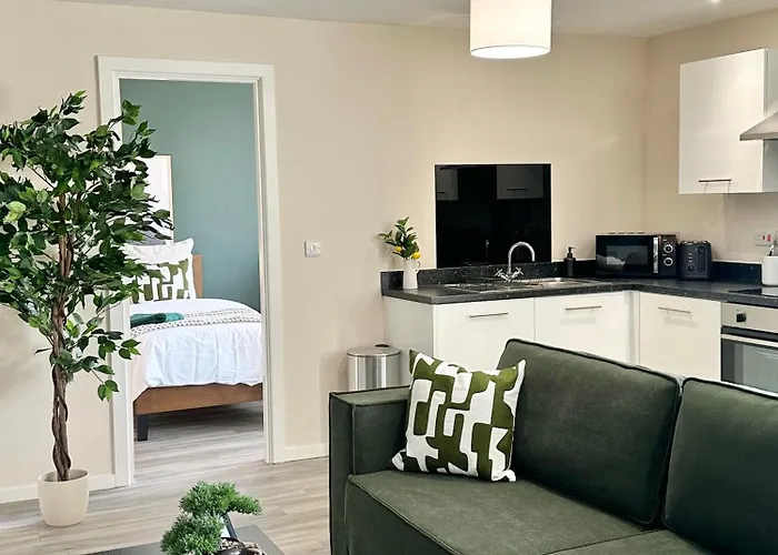 Apartment 1Br Flat By Ankers Short Lets & Serviced Accommodation Manchester Perfect For Business Stays