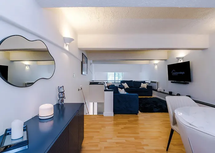 Apartmán Stunning Duplex In Manchester, Workspace For Professionals *