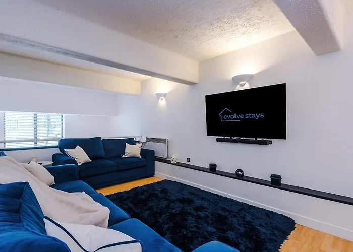 Apartmán Stunning Duplex In Manchester, Workspace For Professionals