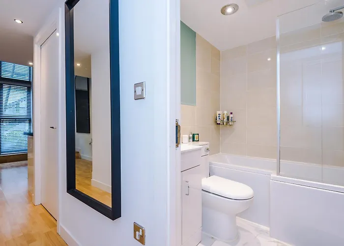 Apartmán Stunning Duplex In Manchester, Workspace For Professionals