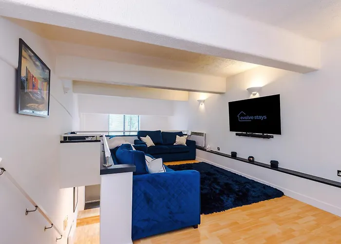 Stunning Duplex In Manchester, Workspace For Professionals Apartmán *