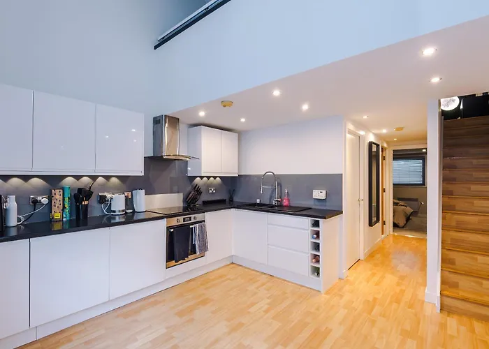 Apartmán Stunning Duplex In Manchester, Workspace For Professionals