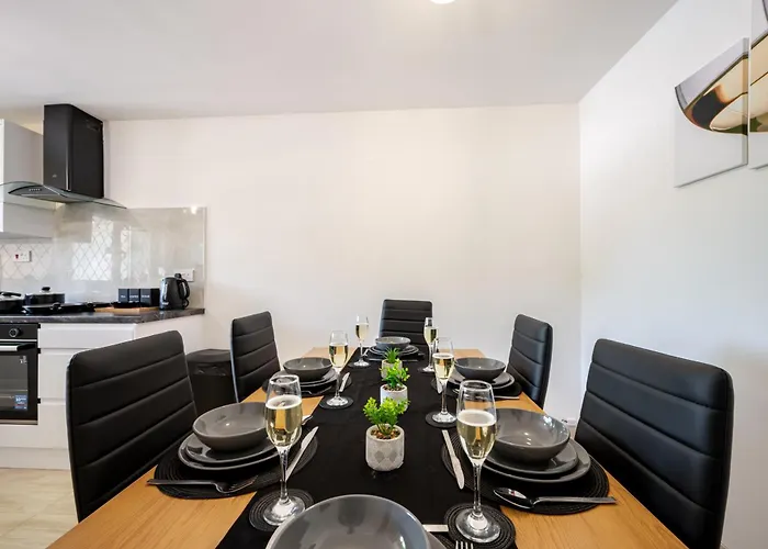 别墅 Ancoats Eden - Free Parking - 2 Bath - 3 Bedroom - Centre