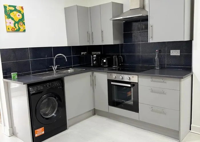 Bright, Modern & Comfortable 2-bedroom Lejlighed Manchester