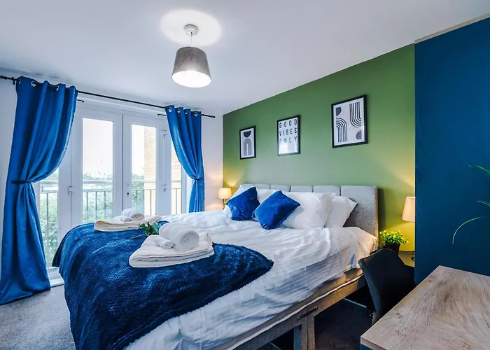 Salford Urban Haven By Parydise - Modern & Chic 2br Retreat - Sleeps 6 - Perfect For Business Or Work Apartamento Mánchester