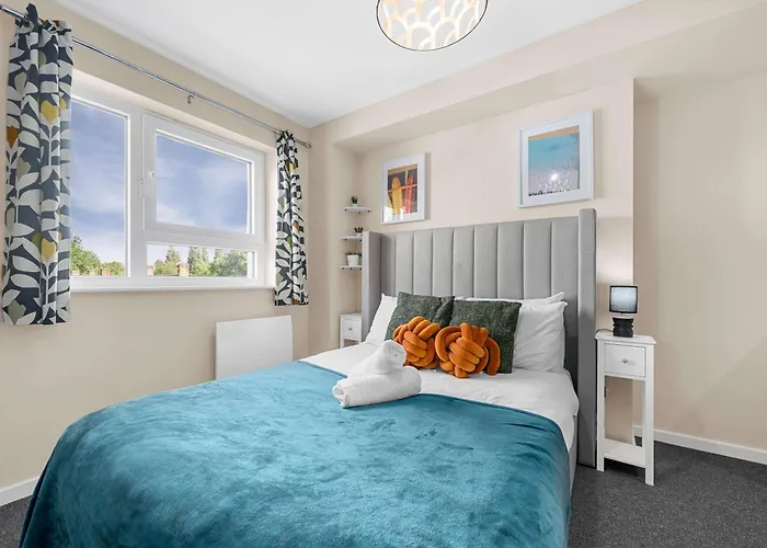 2 Bed Free Parking Mcr By Superhost *