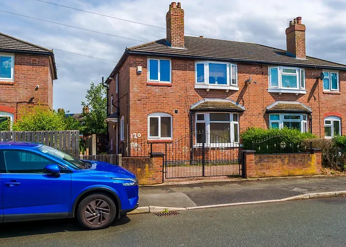 Nyaraló Driveway Stunning 3bedroom In Withington *
