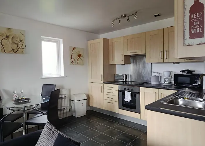 Stylish Spacious 2 Bed Balcony Nr Stadium Appartamento Manchester