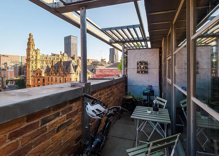 Mcr 2br 2ba, Parking, Wifi, Full Kitchen * مانشستر