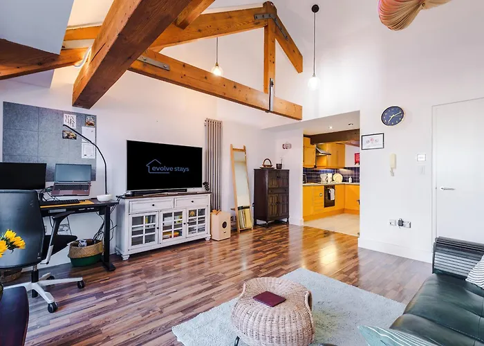 Mcr 2br 2ba, Parking, Wifi, Full Kitchen * مانشستر