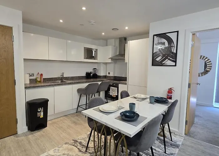 Apartment Mega9 Luxury 2bedrooms - 2baths, 2toilets *