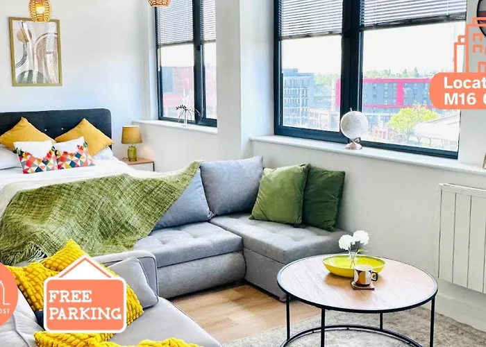 Free Parking Old Trafford Flat By Superhost Apartmán *