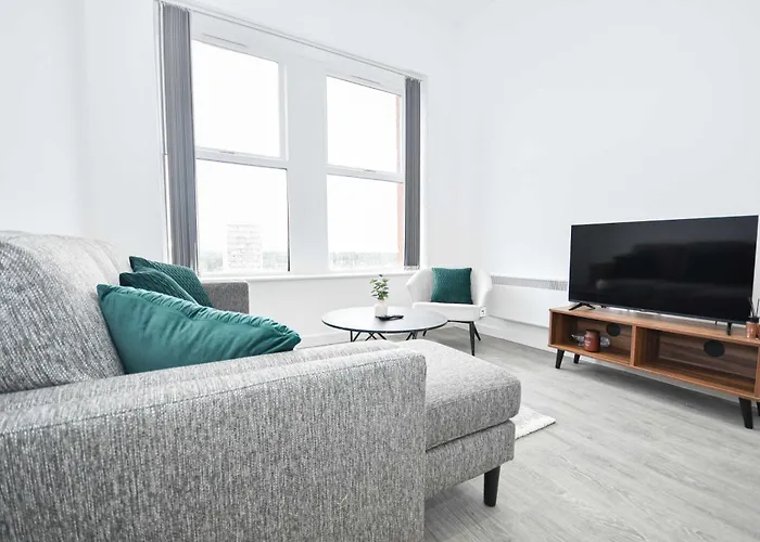 Spacious 2bed Close To Etihad Manchester