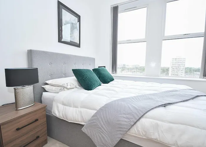 Spacious 2bed Close To Etihad Apartmán