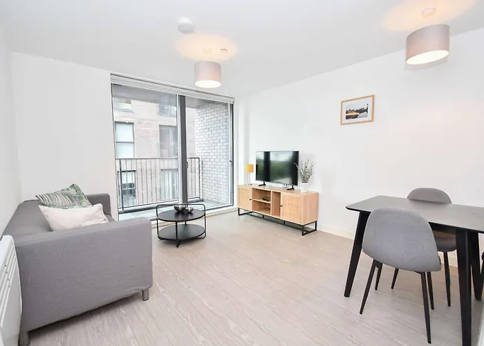 Spacious & Contemporary 1bed 아파트 *