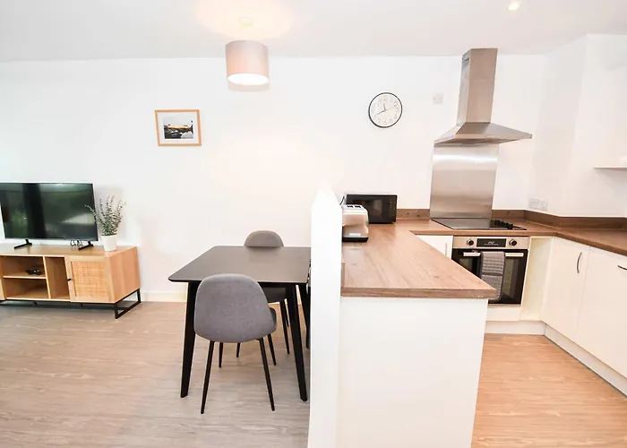 아파트 Spacious & Contemporary 1bed