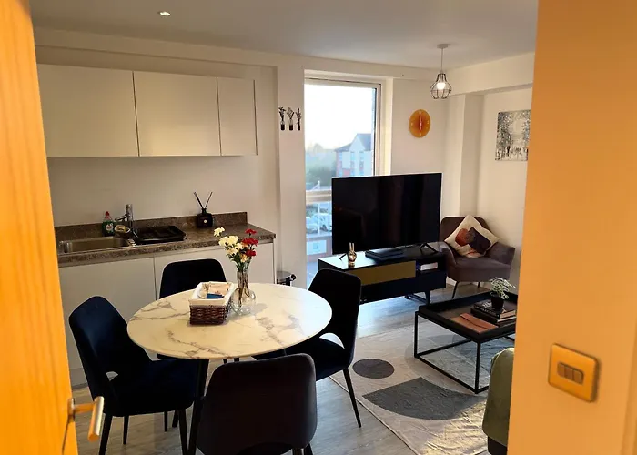 Apartmán Mcr 1br Getaway With Rooftop Access & Prime Location Manchester