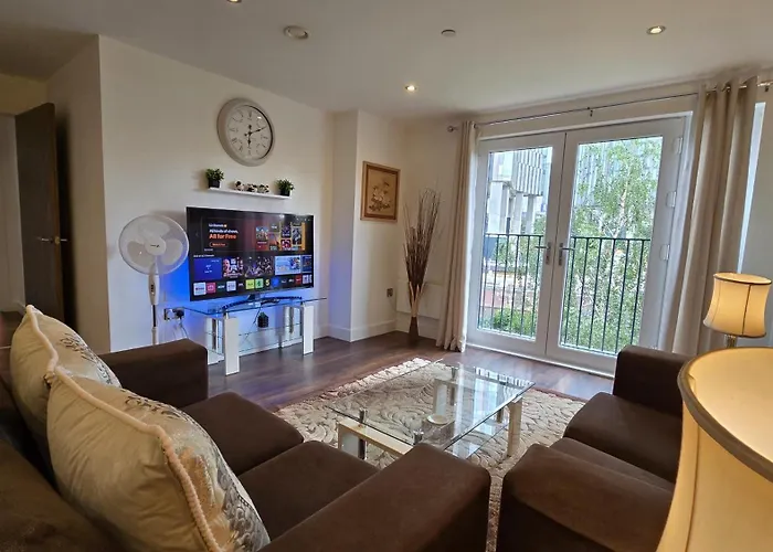 Elegant 2bd & 2ba Centre Luxury With View Apartamento Mánchester