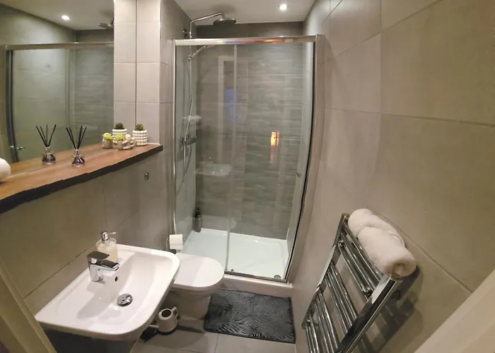 Daire Elegant 2bd & 2ba Centre Luxury With View Manchester