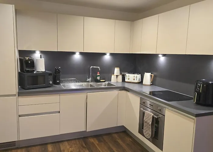 Elegant 2bd & 2ba Centre Luxury With View * Mánchester