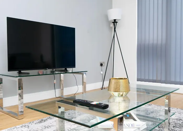 Apartamento Elegant 1-bed By Victoria Stn & Ao Arena-sleeps 4