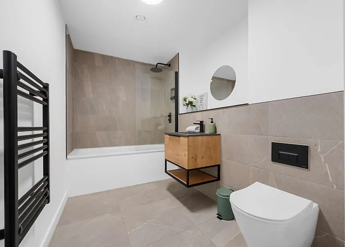 Daire Skyline Old Trafford Flat By Superhost Manchester