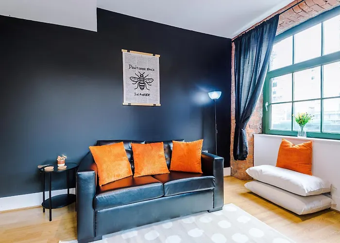 Daire Converted Mill, Stylish In Castlefield *