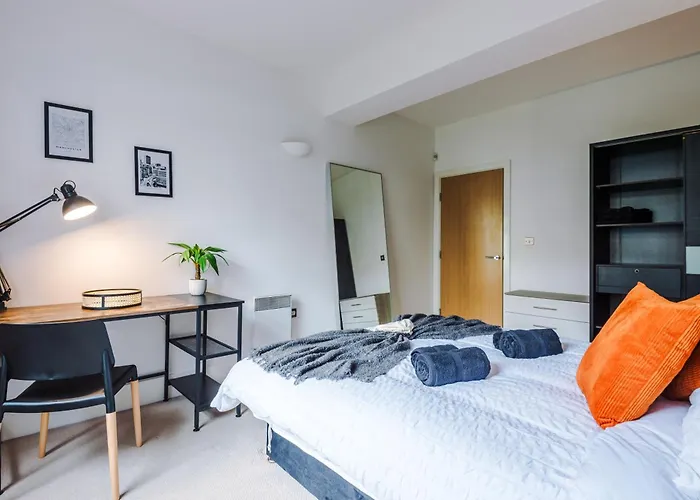 Converted Mill, Stylish In Castlefield Daire *