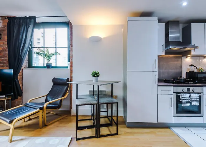Converted Mill, Stylish In Castlefield Daire Manchester