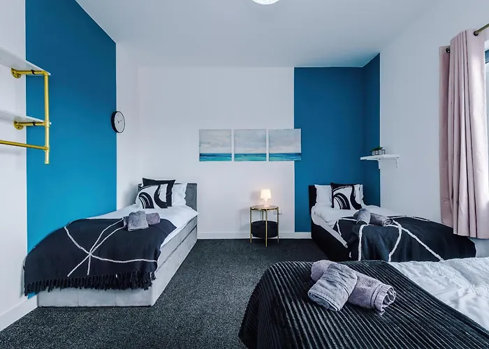 Apartament Large Salford -free Parking *