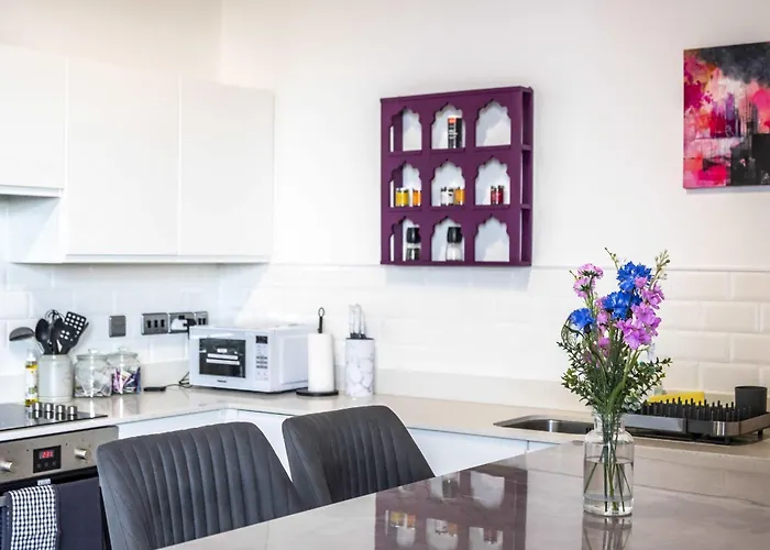 아파트 Stunning 2 Bed Near Etihad 맨체스터