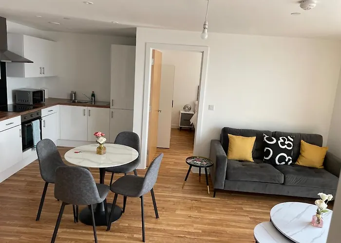 Lägenhet Luxury 2 Bed 13th Floor View Of Old Trafford