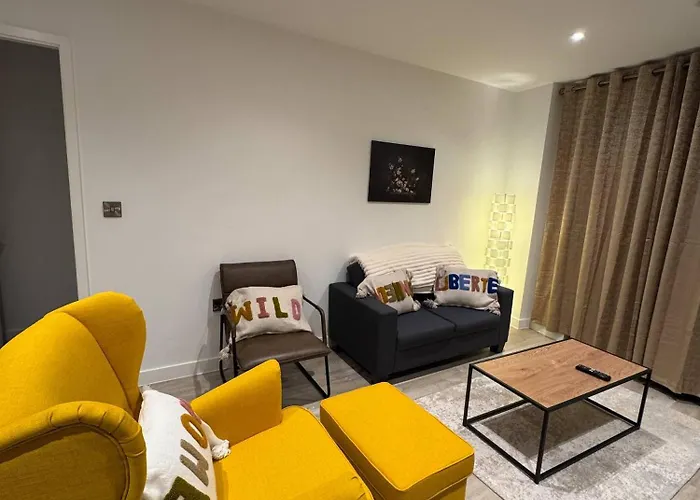 Apartamento Exquisite Riverview 2bedroom Flat In Manchester.