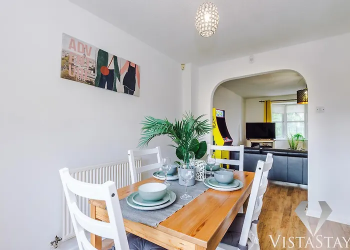 Hébergement de vacances Cosy 3bdr House By Vista Short Lets & Serviced With Ps4 And Parking *