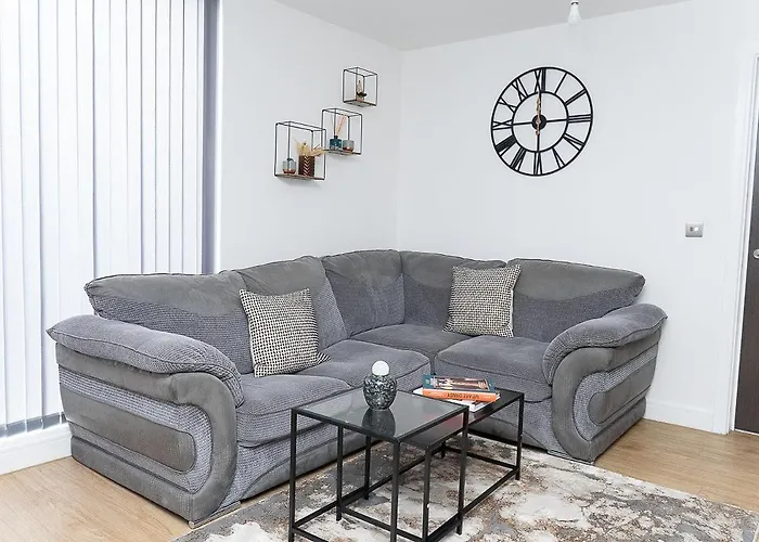 Appartement Stunning 2-bed Retreat - Ao Arena & Victoria Stn Manchester