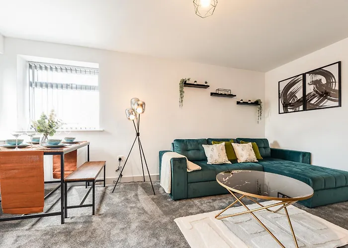 Stylish Flat Near Coop Arena & Etihad Stadium *