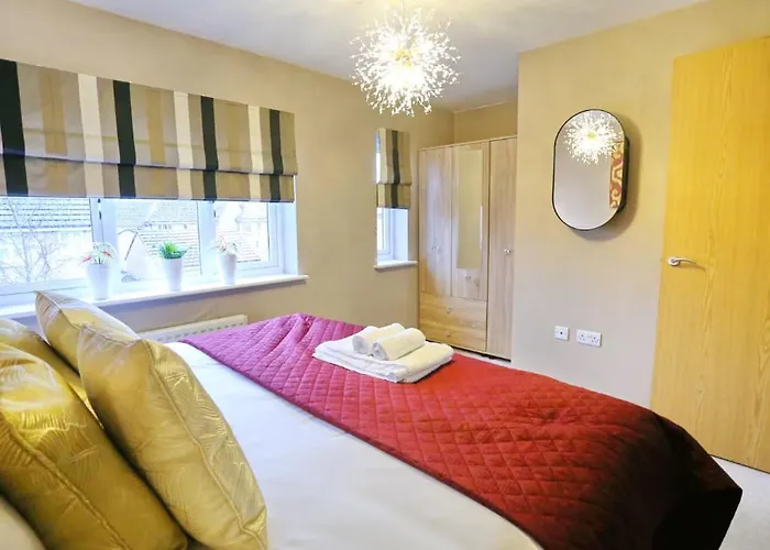 Daire Modern 2 Bed House Close To Manchester